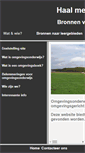 Mobile Screenshot of omgevingsonderwijs.be